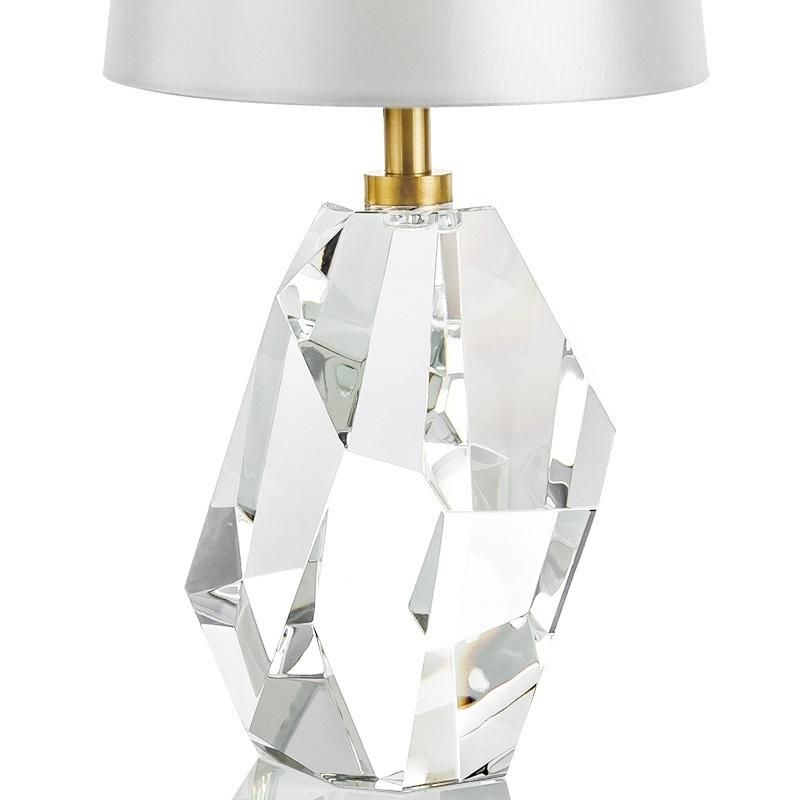 Luxury Table Lamp with Crystal Rods, Fit for Hotel Lobby, Living Room