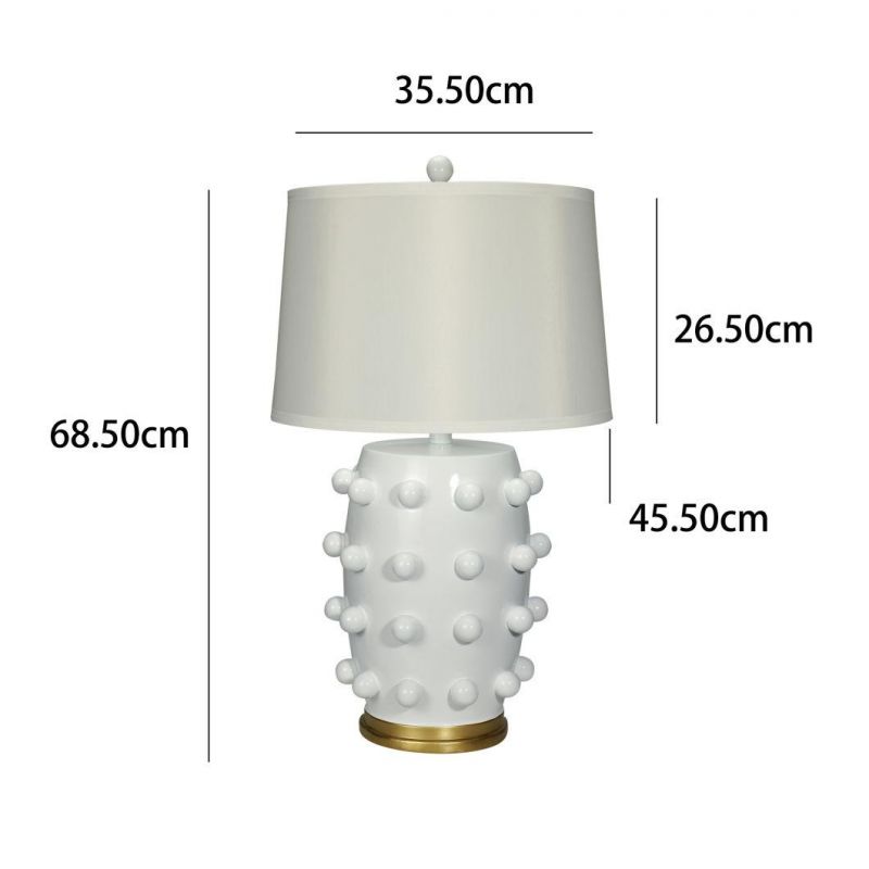 Multifunctional Multi-Scene Use Chinese Style Retro Design Indoor Lighting Table Lamp Resin