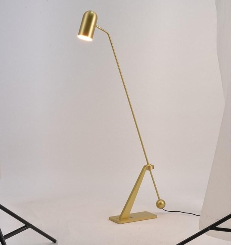 British Nordic Retro Style Fashion Simple Creative Personality Living Room Bedroom Fishing Metal Floor Lamp