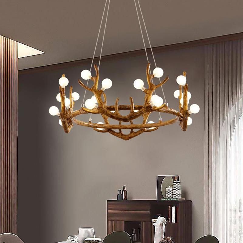 Chandelier Retro Personality Project Custom Tree Branch Lamp Pendant Lamp
