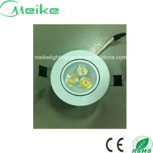 White Color 3W LED Down Light Ceiling Light