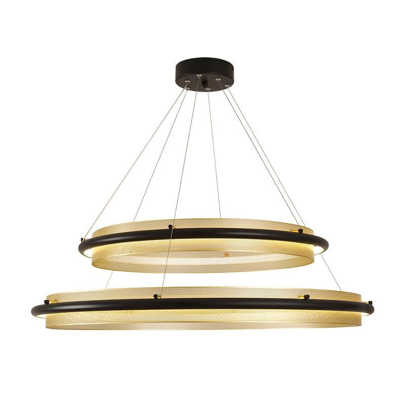 Double Layer Design Pendant Lamp Chandelier Living Room Lamp Bedroom Lamp