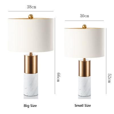 Lamp Eye Modern Luxury Table Lamps Design White Marble Desk Light Home LED Decorative for Foyer Living Room Office Bedroom Bedside