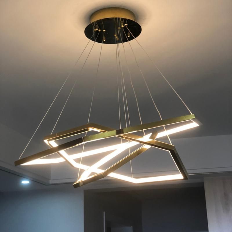 Geometric Design Pendant Lamp Bedroom Living Room Dining Room Chandelier
