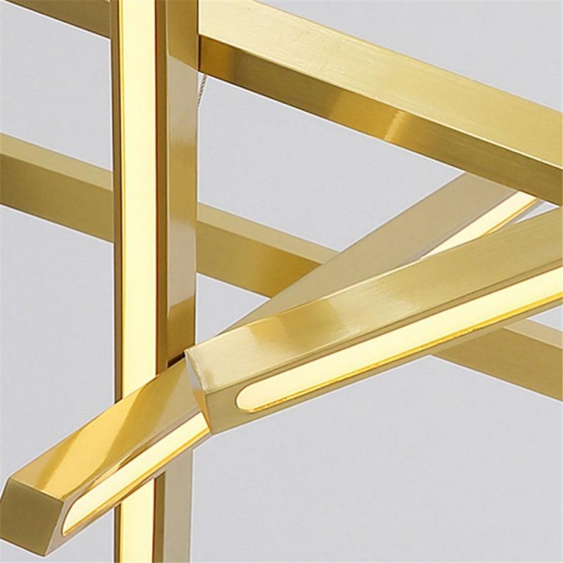 Luxury Indoor Light Strip Decorative Modern Chandelier Pendant Lamp