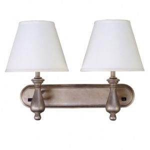 Twin Pewter Gold Finish Wall Lamp with UL Certificate