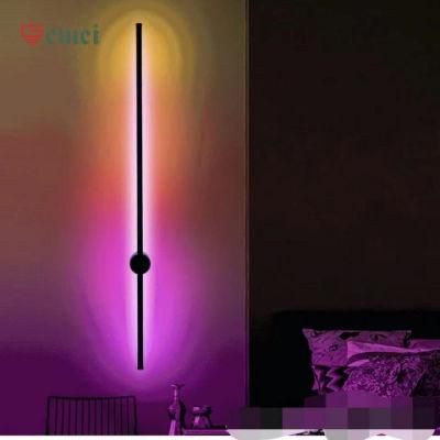 Modern Minimalist Home Decoration Linear Background Wall Lamp