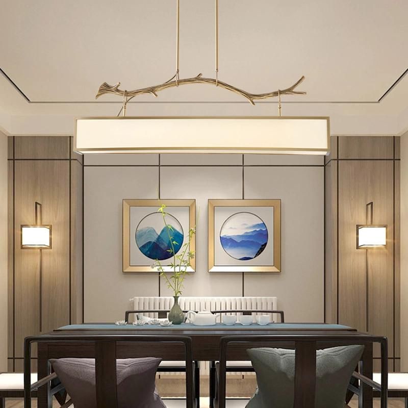Chandelier Modern Chinese Style Living Room Lamp Dining Room Pendant Lamp