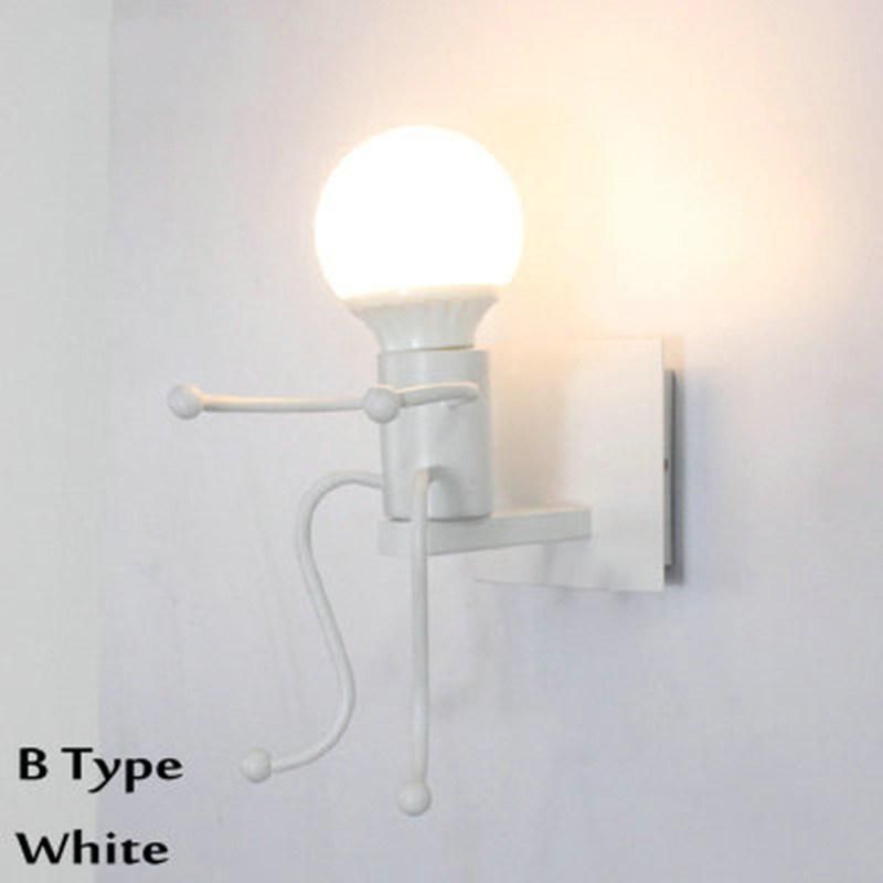 Human Shape Living Room Bed Side Stair Kitchen Mini Wall Lamp (WH-OR-53)