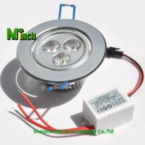 LED Ceiling Light 3*1W Warm White LED Light (3W)