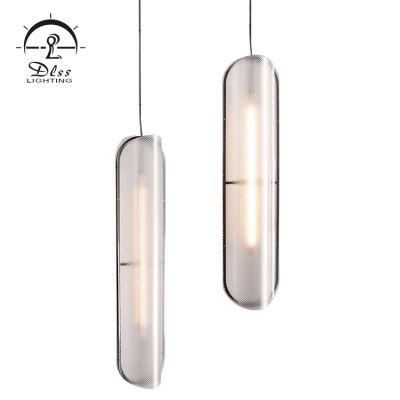 Wholesale Kitchen Office Modern Metal Acrylic Chandelier LED Restaurant Pendant Light