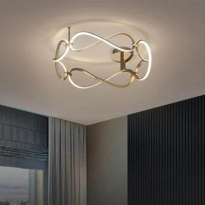 Postmodern Luxury Style Bedroom Lighting Simple Creative Lamp Warm Living Room Ceiling Light