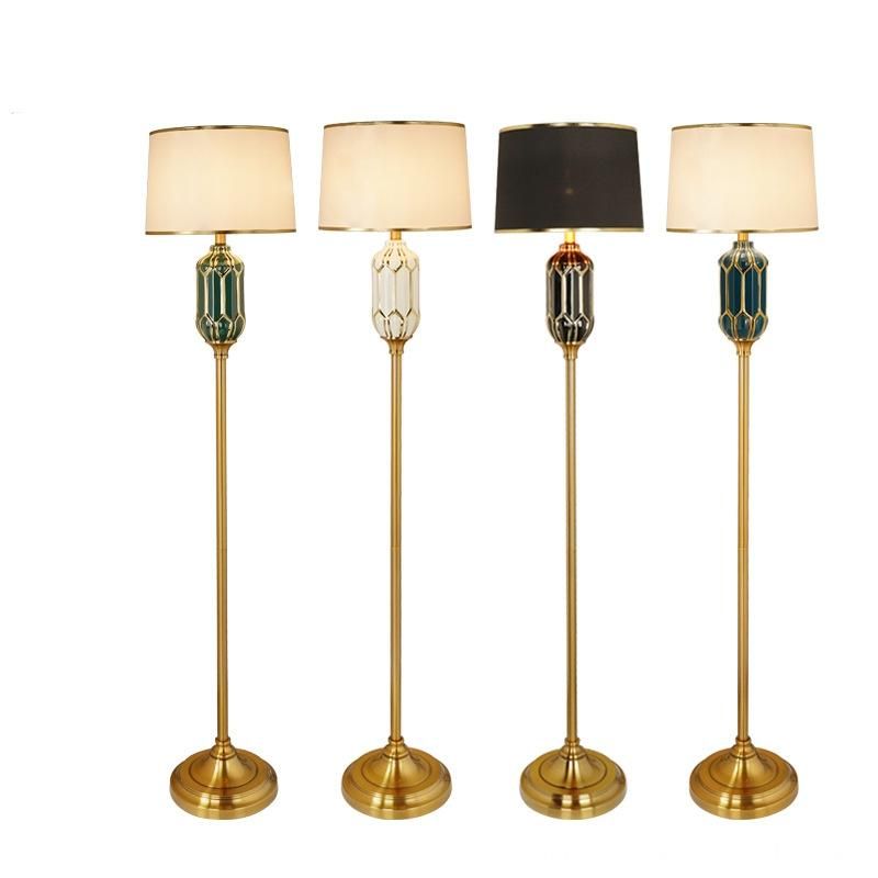 Modern Ceramic Standing Lamps for Living Room Bedroom Living Room Standing Lamp (WH-MFL-117)