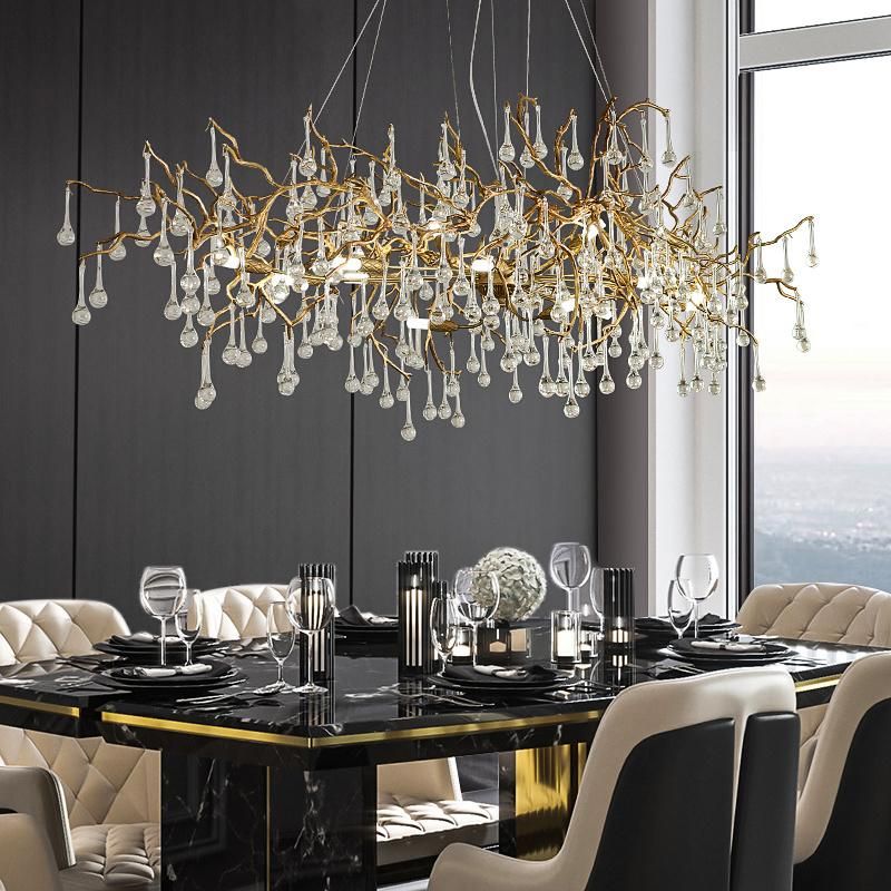 Dining Room Crystal Chandelier Showroom Ceiling Chandelier Living Room Chandelier