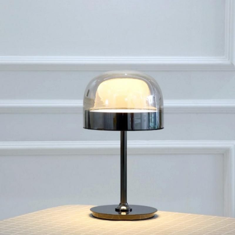 Nordic Bedroom Bedside Glass Light Luxury Table Lamp Ins Post Modern Minimalist Living Room Study Creative Personality Floor Lamp