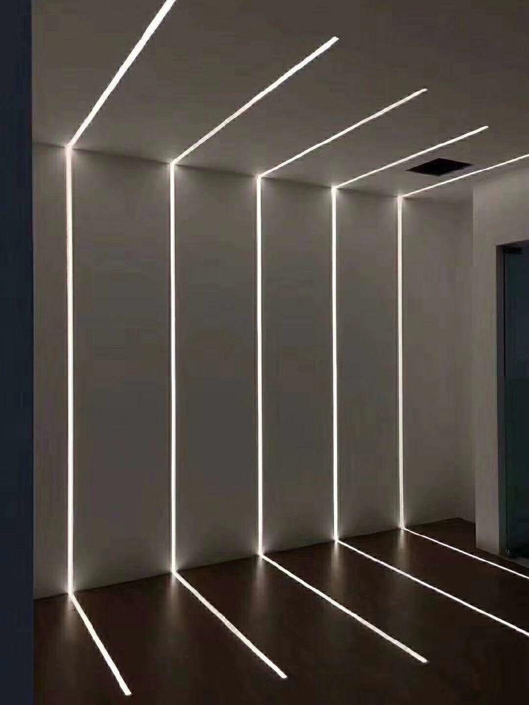 Alu Recessed Aluminum LED Profiles with Diffuser for Housing LED Tape