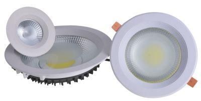 Water Proof Hotel Home Restaurant Isolated Driver Recessed Ceiling 7W Anti-Glare RGBW LED COB Spotlight Panel Light Downlight