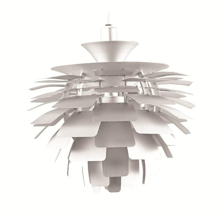Artichoke Lamp Replica White Pendant Lights for Kitchen Bedroom (CC-4072)
