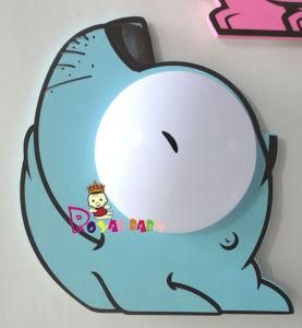 Blue Dog Children Room Carton Wall Lamp