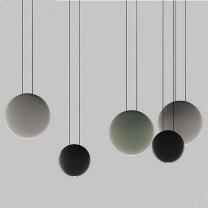 Ultra Modern Round Pendant Lighting for Indoor Home Lamp (WH-AP-48)