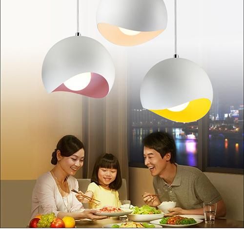 Modern White Aluminium Pendant Lamp for Restaurant Decoration