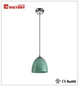 Indoor Hotel Decorative Green Glass Pendant Lamp