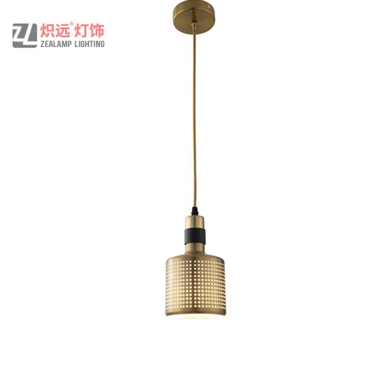 Round Hotel Living Room Modern Iron Chandelier Lighting