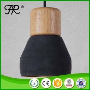 Contemporary Style Black Indoor Concrete Pendant Light