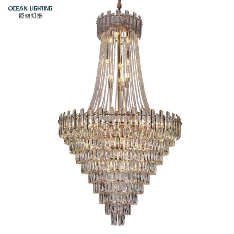 Gold Chandelier Lighting Fixtures Modern Chandelier Om8023-1000