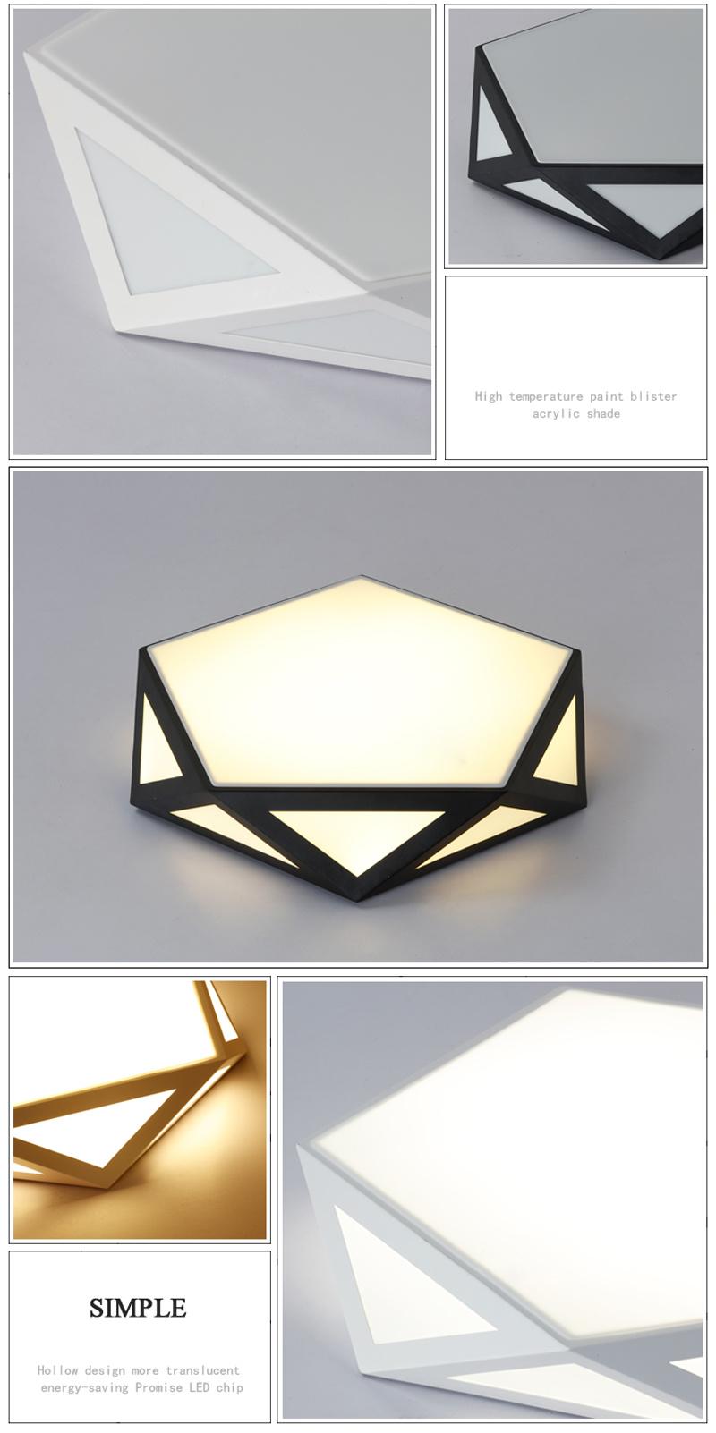 Modern Creative Cartoon Style LED Ceiling Light Children Lamp