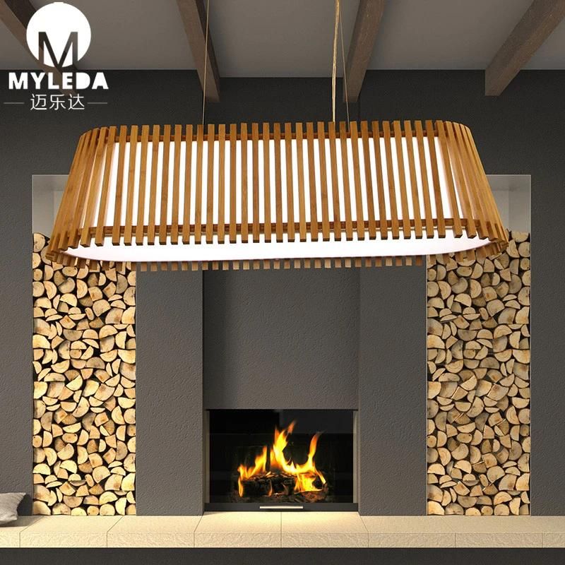 Home Decor Bamboo Lamp Shade Pendant Lampshade Chandelier