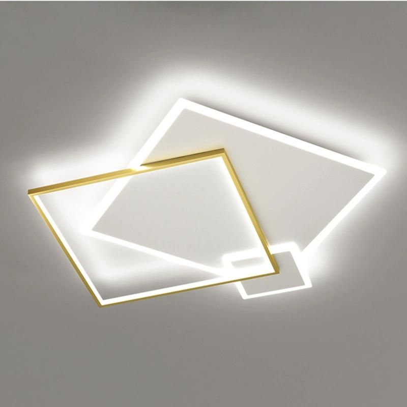 Square Modern Style Creative Design Ceiling Lamp Pendant Lamp Bedroom Lamp