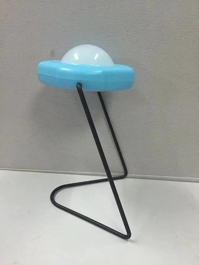 4 Lighting Class UFO Solar Energy Power Desk Reading Table Light Lamp Book Light