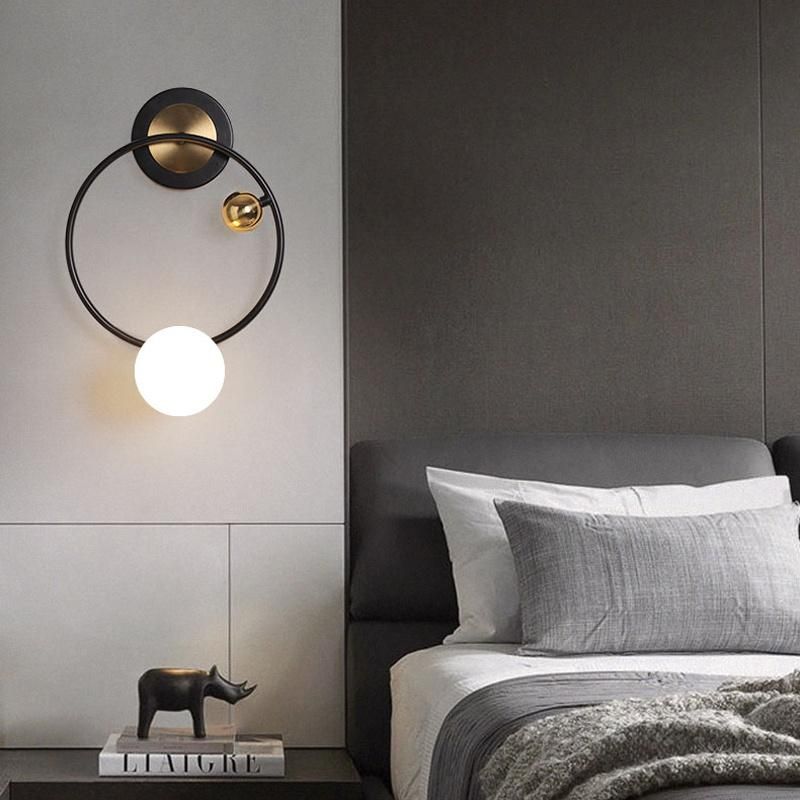 Modern Simple LED Hallway Light Bedroom Bedside Lamp TV Background Wall Lamp