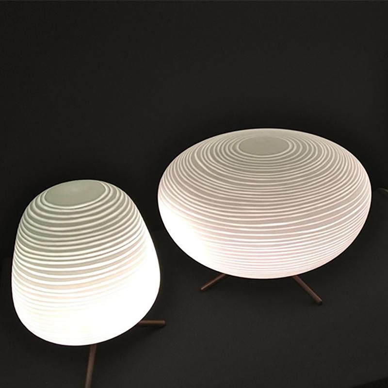 White Shade Creative Design Bedside Lamp Table Lamp Nightstand Lamp