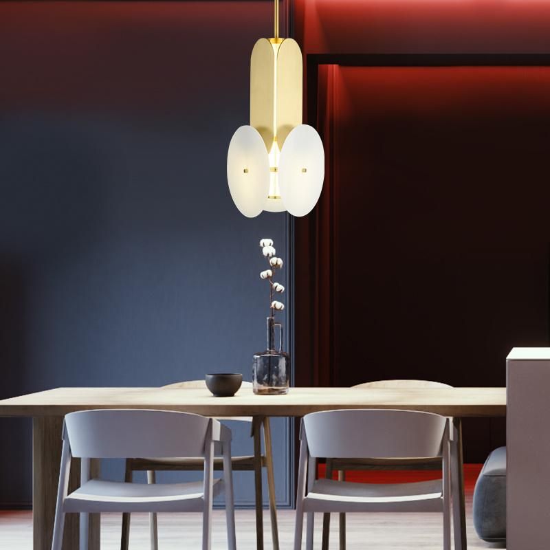 Living Room Chandelier European Light Luxury Modern Minimalist Designer Model Room Glass Bedroom Dining Room Creative Personality Pendant Lamps