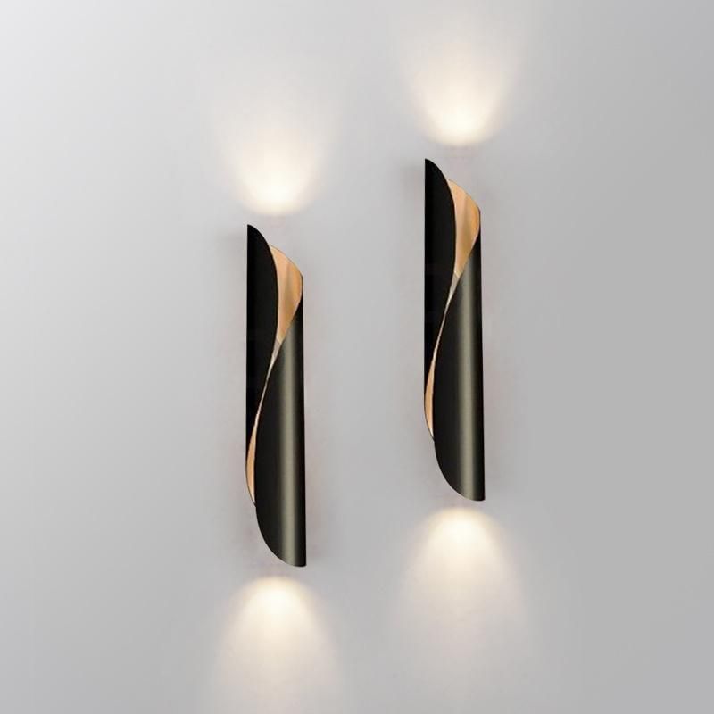 Advanced Simple Style Wall Lamp Black White Bedroom Lamp Bedside Lamp