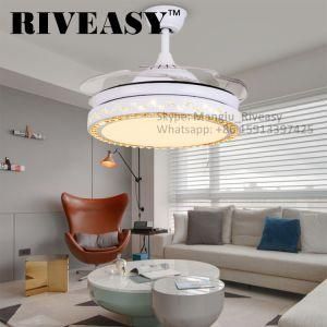 Stealth Ceiling Fan Lamp for Restaurant Living Room