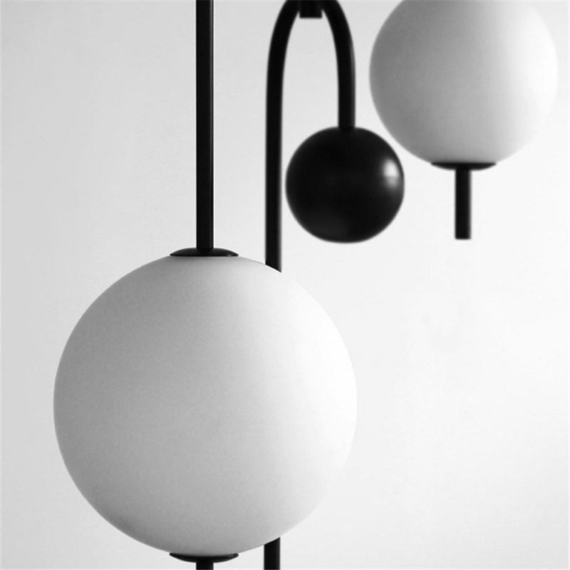 Modern Designer Pendant Lamp Simple Bar Table Dining Room Restaurant Magic Bean Pendant Lights Office Ball Grape Hanglamp