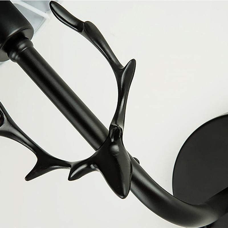 Antler Wall Lamp Bedroom Bedside Light Living Room Background Wall Lamp