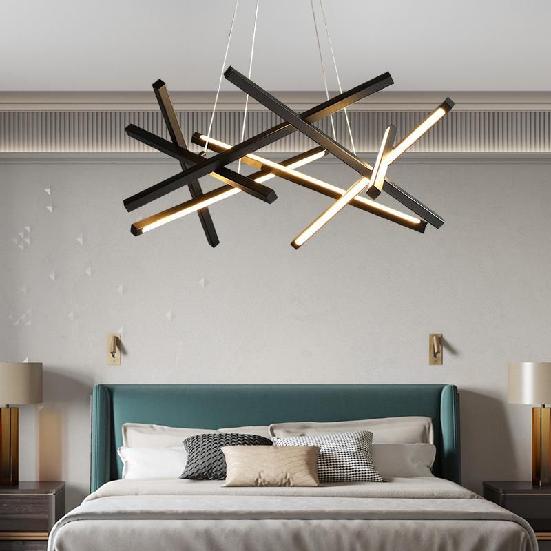 Geometric Branch Design Modern Style Chandelier Hotel Lobby Pendant Lamp