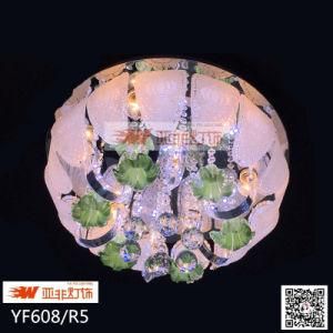 China Professional New Glass Crystal RGB Round Home Ceiling Lightingfor Living Room (YF608/R5)