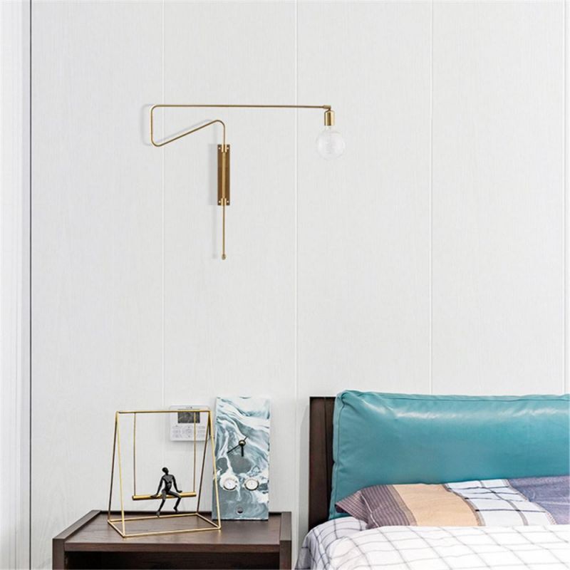 Modern LED Wall Lamps Angle Adjustable Bedroom Bedside Wall Light Fixtures