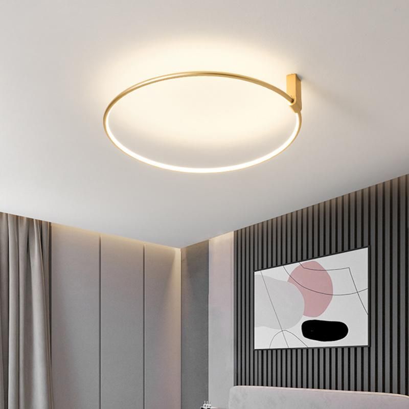 Polycyclic Design Circle Chandelier Pendant Lamp Ceiling Lamp Living Room Lamp