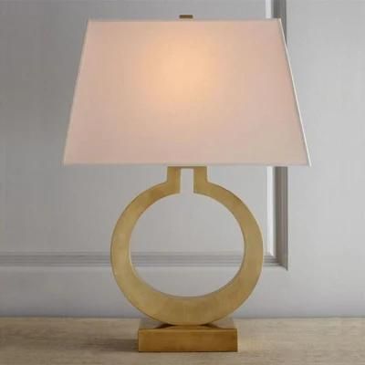 Classical Brass Decorative Bedroom Table Desk Lamp Light for Hotel Project