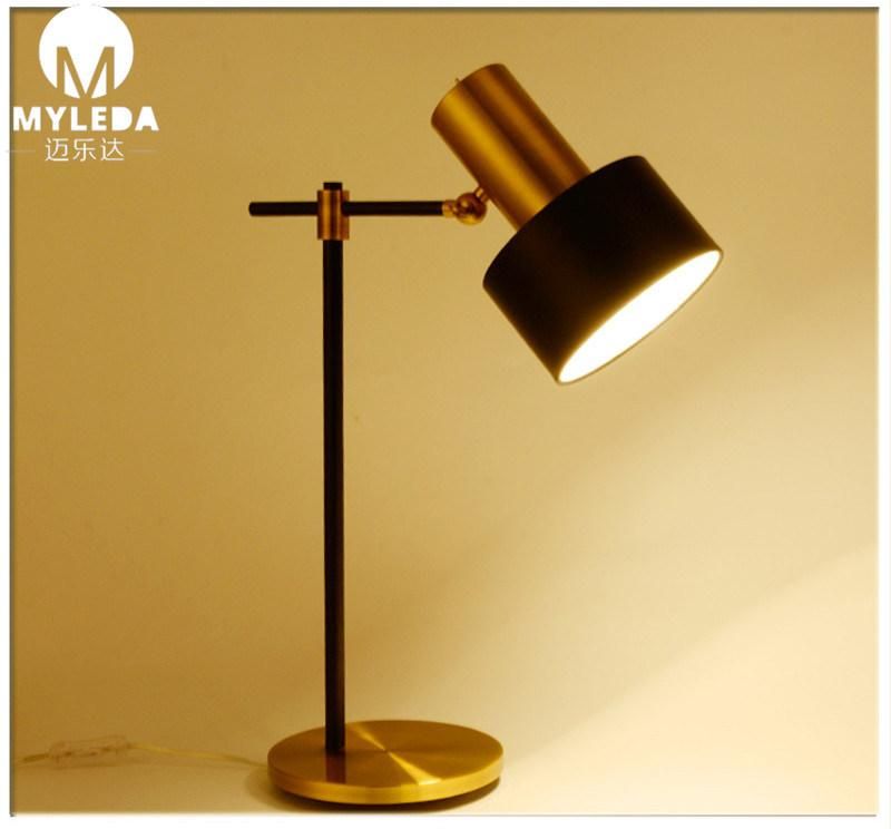 Modern Simple Adjustable Head Table Desk Lamp Night Stand Light