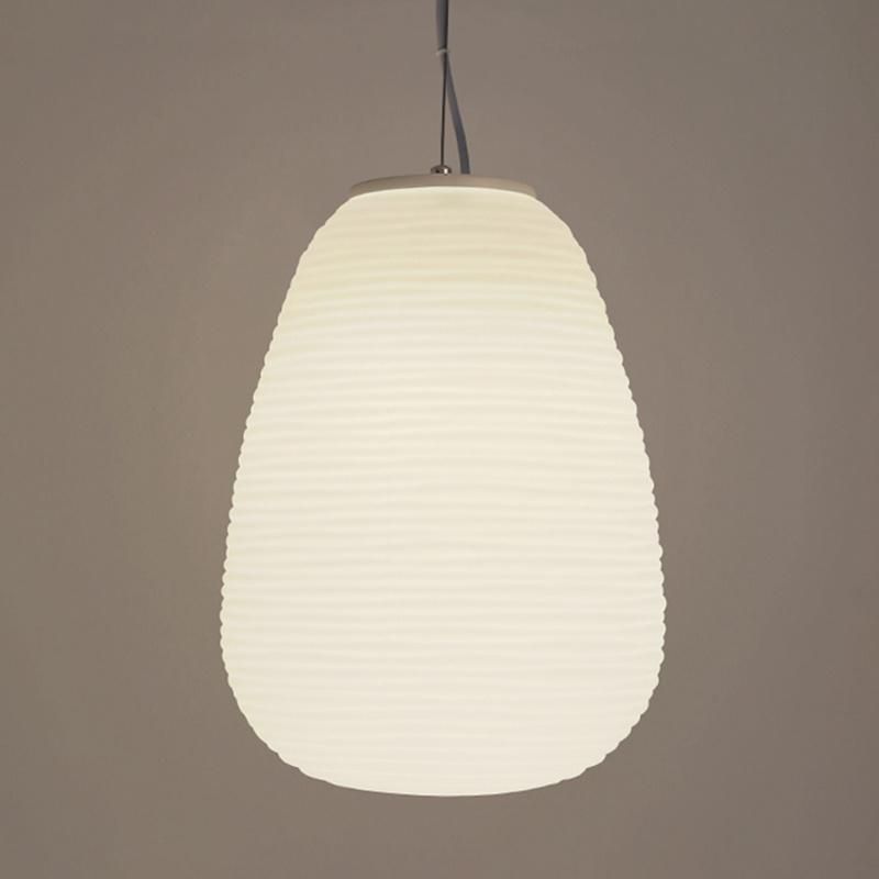 Nordic Lamps and Lanterns Creative Simple White Glass Lampshade Pendant Lamp