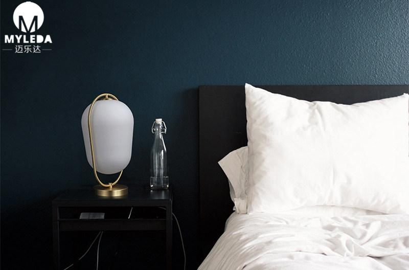 Modern Design Brass LED Table Lamp Art Desk Lamp