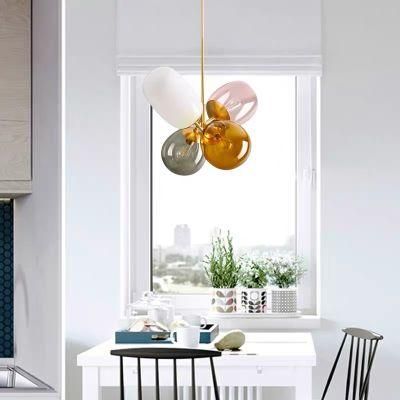 Modern Living Room Bedroom Chandelier Decorative Lamp Glass Lamp Pendant Lighting