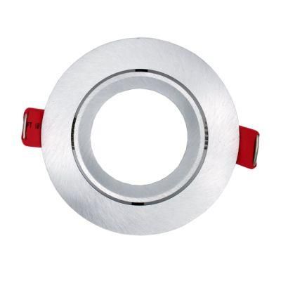 Round Tilt Lighting GU10 MR16 Holder Downlight Frame (LT2210)